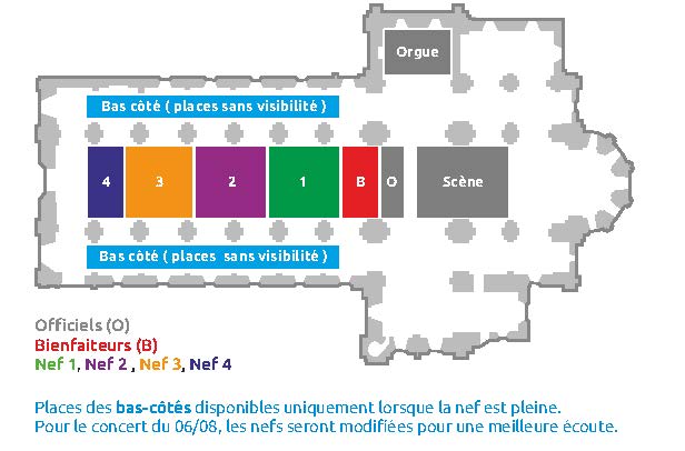 Plan de l'abbatiale de Lessay