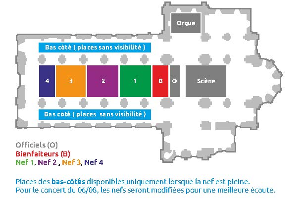 Plan de l'abbatiale de Lessay