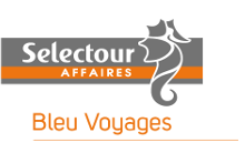 Logo Bleu Voyages Affaires
